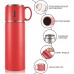 17 oz Vacuum Thermos w/ Serving Cup Lid