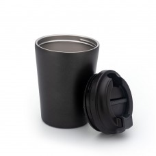 12 oz Coffee Tumbler Vacuum Insulated w/ Flip Lid 