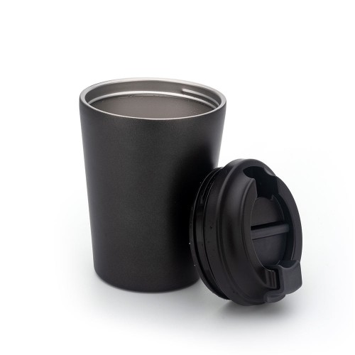 12 oz Coffee Tumbler Vacuum Insulated w/ Flip Lid