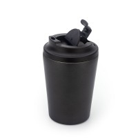 12 oz Coffee Tumbler Vacuum Insulated w/ Flip Lid