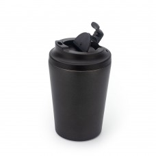 12 oz Coffee Tumbler Vacuum Insulated w/ Flip Lid 
