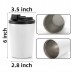 12 oz Coffee Tumbler Vacuum Insulated w/ Flip Lid