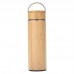 16 oz Eco Bamboo Bottle Natural Wooden Finish