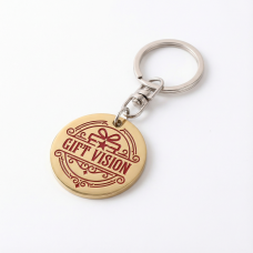 Trolley Coin Keychain 