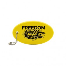 Oval Floating Keychain