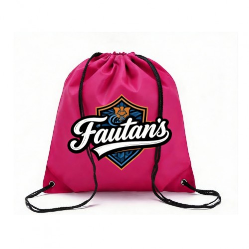 Custom Logo Drawstring Backpack