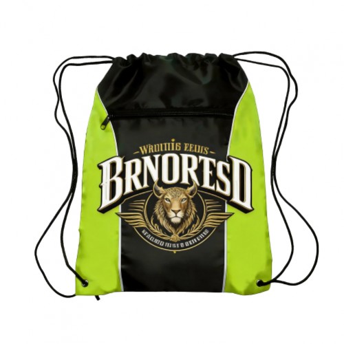210D Polyester Zipper Backpack