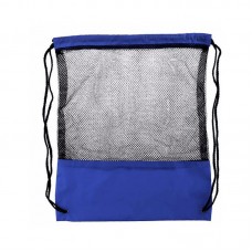 Nylon Mesh Drawstring Backpack 