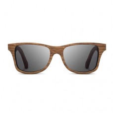 Custom Logo Wood Grain Sunglasses 