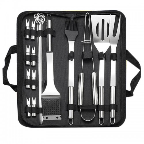20pcs BBQ Grill Tool Set