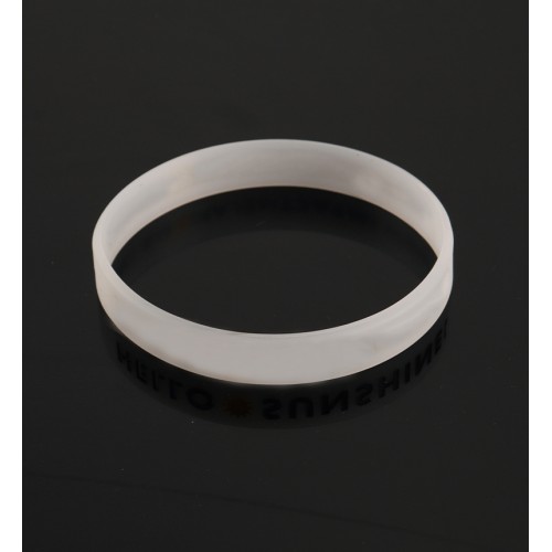 UV Awareness Bracelet with Debossed Logo