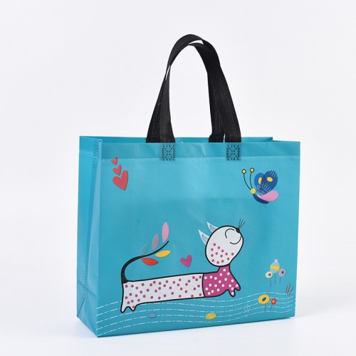 Heat Sealed Laminated Non-woven Tote Bag