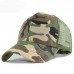 Camouflage Green Baseball Cap with Mesh