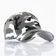 Camouflage Gray Baseball Cap 