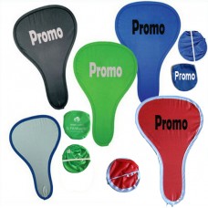Foldable Polyester Fan with Pouch 