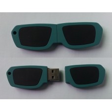 Sunglasses shaped flash drive 