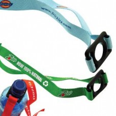 Lanyard with water bottle holder  Lanyard with water bottle holder