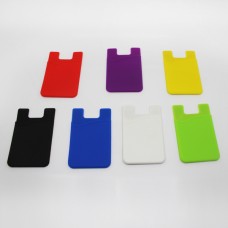Silicone cellphone wallet 