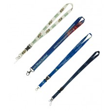 Polyester lanyard