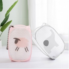 Collapsible clothes basket 