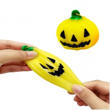 Halloween Pumpkin Stress Key Chain 