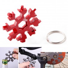 Pocket 18-in-1 Snowflake Multi Tool Screwdriver Wrench 