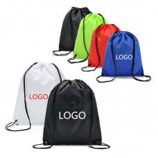 Drawstring Nylon Backpack 