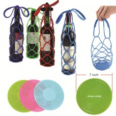 Silicone Wine Bottle Carrier  