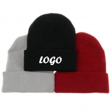 Knitt Beanie Cap With Cuff 