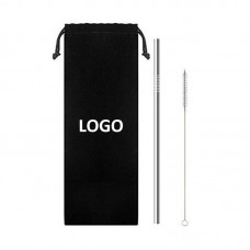 Stainless Steel Drinking Straw Set 