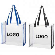 Clear PVC Tote Bag 