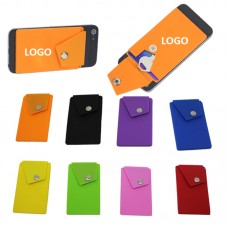 Silicone Phone Pocket With Stand 