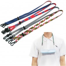 3/8" Dye Sublimated Mask Lanyard Keeper  3/8" Dye Sublimated Mask Lanyard Keeper