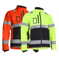 Hi-Vis Softshell Safety Jacket 