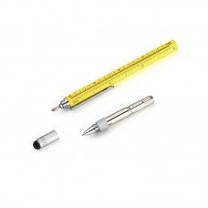 6 In 1 Metal Stylus Ballpoint Pen 