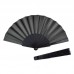 Folding Plastic Handle Fan