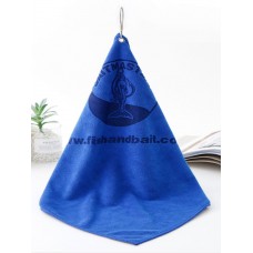 Microfiber Golf Towel w/ Metal Grommet & Clip 