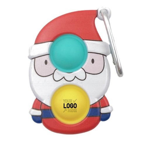 Christmas Push Bubble Pop Fidget Toy Sensory Squeeze