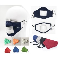 Clear Window Reusable Mask 