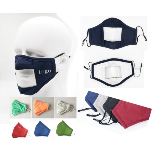 Clear Window Reusable Mask