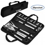 20pcs BBQ Grill Tool Set