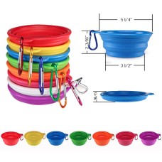 Collapsible Silicone Pet Bowl 