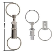 All-steel Pull-A-Part Key Rings 