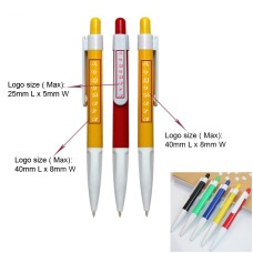 Advertising Ballpen w/ Blue Ink 