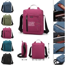 CoolBell® 12" Women Single Shoulder/Messenger Tablet PC Business bag w/ Top Handle 