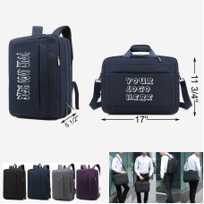 CoolBell® 15 Inch Messenger Laptop Bag/Backpack