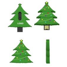 2GB Christmas Tree USB Flash Drive 