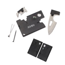 18 in 1 Emergency Survival Tools Card 