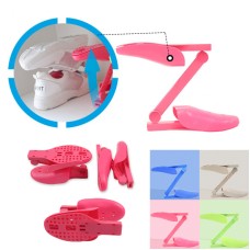 Foldable Double Layers Shoes Rack Space Saver 