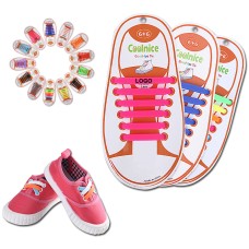 COOLNICE No Tie Shoelaces for Kids 